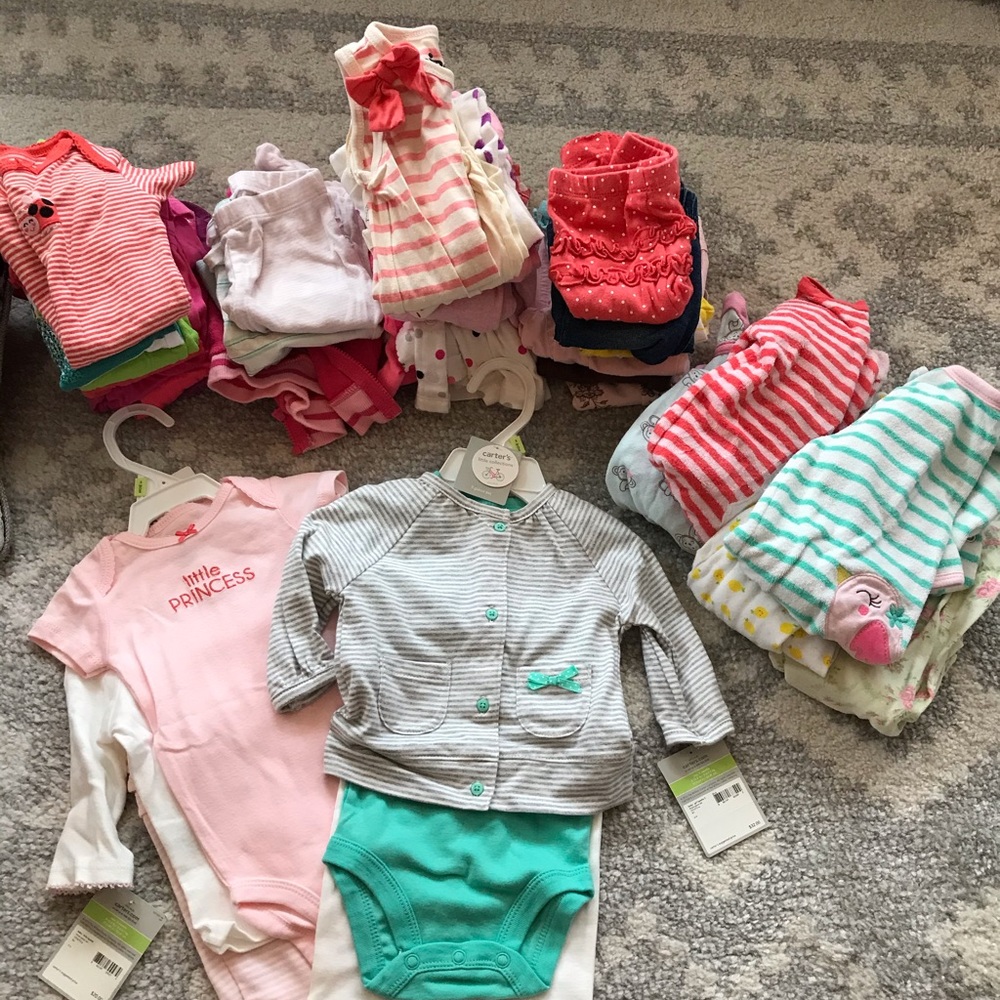 LOT: 3 Month Baby Girl Clothes